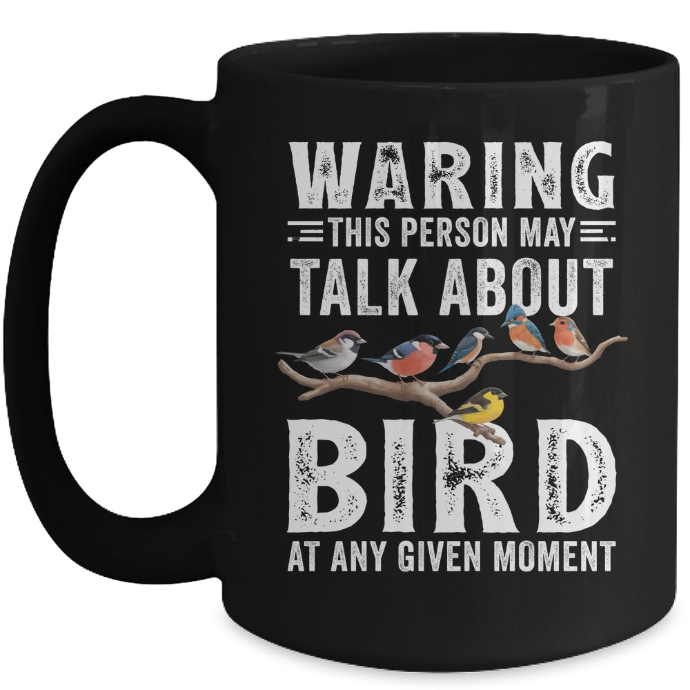 Funny Bird Watching Art For Men Women Bird Watcher Birding Mug | teecentury