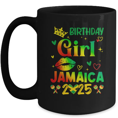 Funny Birthday Girl Jamaica 2025 Birthday Trip Vacation Mug | teecentury