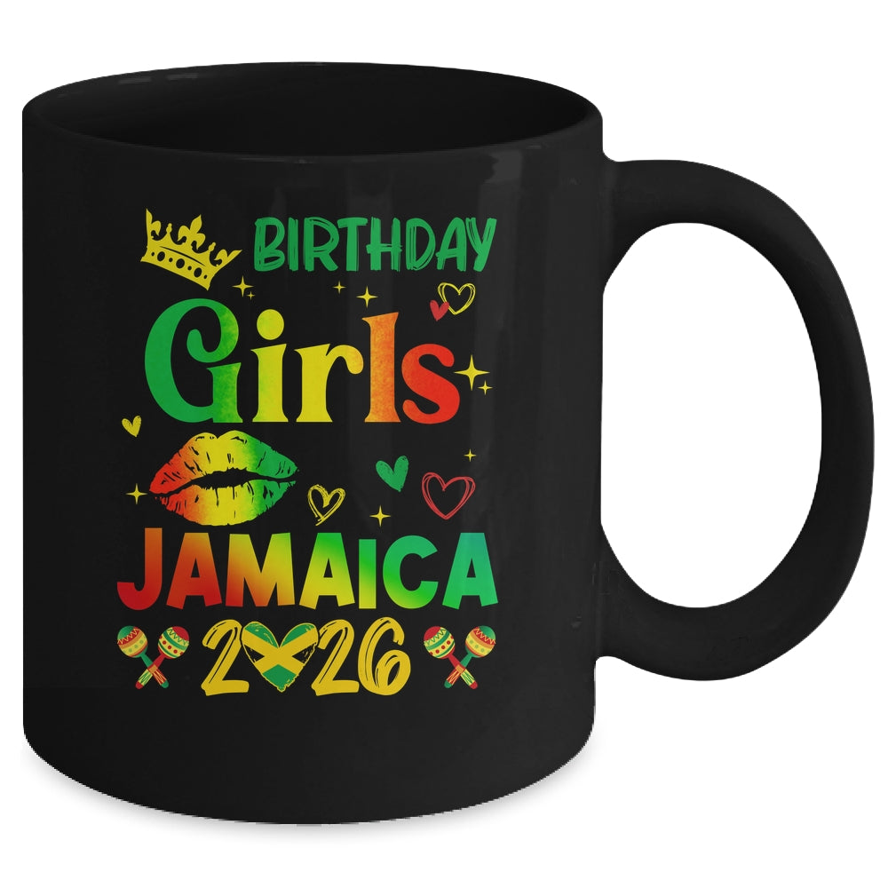 Funny Birthday Girl Jamaica 2026 Birthday Trip Vacation Mug | teecentury