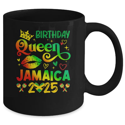 Funny Birthday Queen Jamaica 2025 Birthday Trip Vacation Mug | teecentury