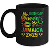 Funny Birthday Queen Jamaica 2025 Birthday Trip Vacation Mug | teecentury