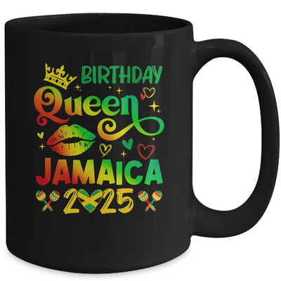 Funny Birthday Queen Jamaica 2025 Birthday Trip Vacation Mug | teecentury