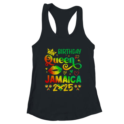 Funny Birthday Queen Jamaica 2025 Birthday Trip Vacation Shirt & Tank Top | teecentury