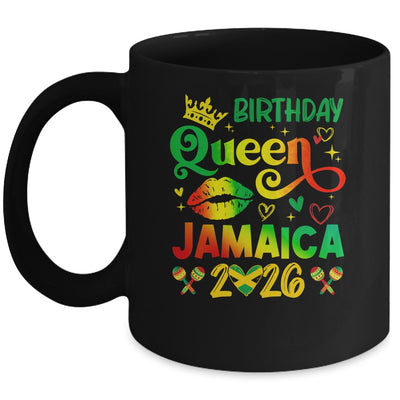 Funny Birthday Queen Jamaica 2026 Birthday Trip Vacation Mug | teecentury