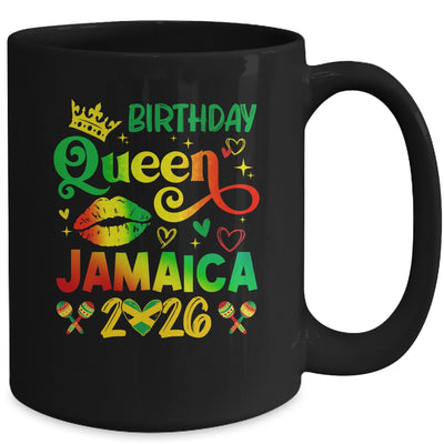 Funny Birthday Queen Jamaica 2026 Birthday Trip Vacation Mug | teecentury