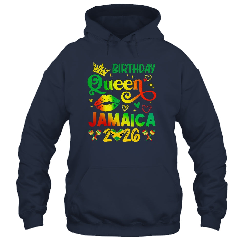 Funny Birthday Queen Jamaica 2026 Birthday Trip Vacation Shirt & Tank Top | teecentury