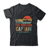Funny Boat Boating Dad Man Myth Pontoon Captain Men Retro Shirt & Hoodie | teecentury