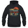 Funny Boat Boating Dad Man Myth Pontoon Captain Men Retro Shirt & Hoodie | teecentury