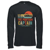 Funny Boat Boating Papa Man Myth Pontoon Captain Men Retro Shirt & Hoodie | teecentury