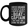 Funny Boat Captain Design For Men Women Boating Boat Captain Mug | teecentury