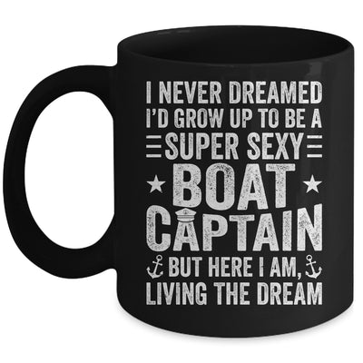Funny Boat Captain Design For Men Women Boating Boat Captain Mug | teecentury