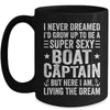 Funny Boat Captain Design For Men Women Boating Boat Captain Mug | teecentury