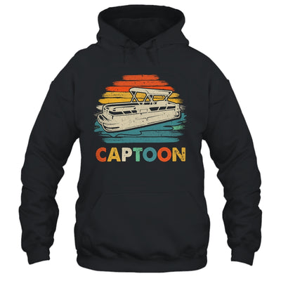 Funny Boating Captoon Pontoon Boat For Men Tritoon Captain Shirt & Tank Top | teecentury
