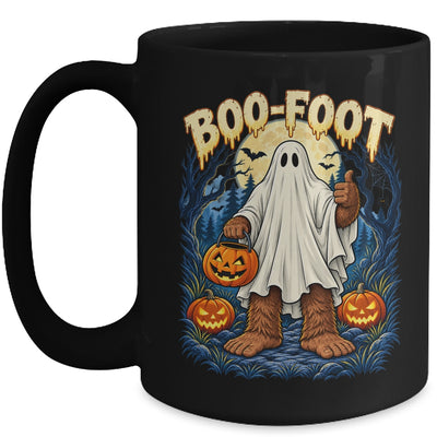 Funny Boo-Foot Bigfoot Sasquatch Ghost Costume Halloween Mug | teecentury