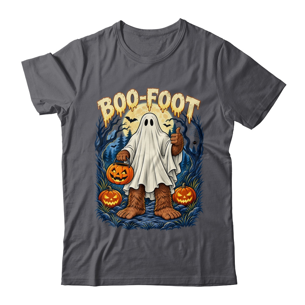 Funny Boo-Foot Bigfoot Sasquatch Ghost Costume Halloween Shirt & Hoodie | teecentury