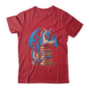 Funny Book Lover Bookworm Reading Books Dragon Reading Book Shirt & Hoodie | teecentury