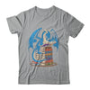Funny Book Lover Bookworm Reading Books Dragon Reading Book Shirt & Hoodie | teecentury
