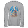 Funny Book Lover Bookworm Reading Books Dragon Reading Book Shirt & Hoodie | teecentury