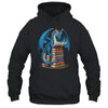 Funny Book Lover Bookworm Reading Books Dragon Reading Book Shirt & Hoodie | teecentury