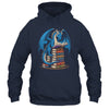 Funny Book Lover Bookworm Reading Books Dragon Reading Book Shirt & Hoodie | teecentury