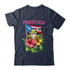 Funny Boricua Coqui Frog Puerto Rico Puerto Rican Flag Shirt & Tank Top | teecentury