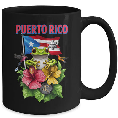 Funny Boricua Coqui Frog Puerto Rico Puerto Rican Flag Mug | teecentury