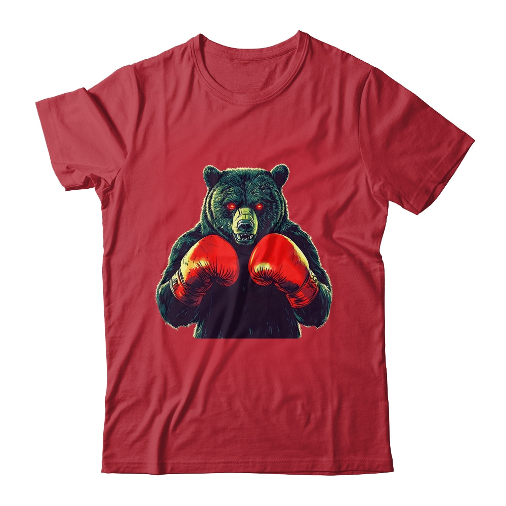 Funny Boxing Bear Boxer Boxing Gloves Sport For Men Shirt & Hoodie | teecentury