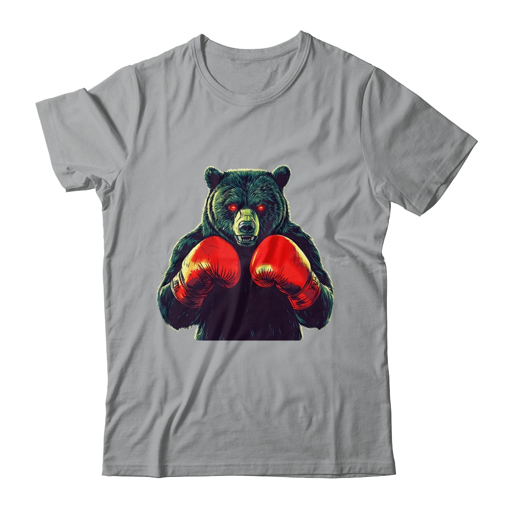 Funny Boxing Bear Boxer Boxing Gloves Sport For Men Shirt & Hoodie | teecentury
