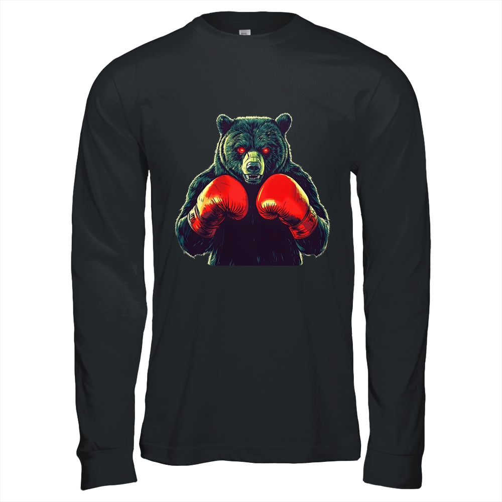 Funny Boxing Bear Boxer Boxing Gloves Sport For Men Shirt & Hoodie | teecentury