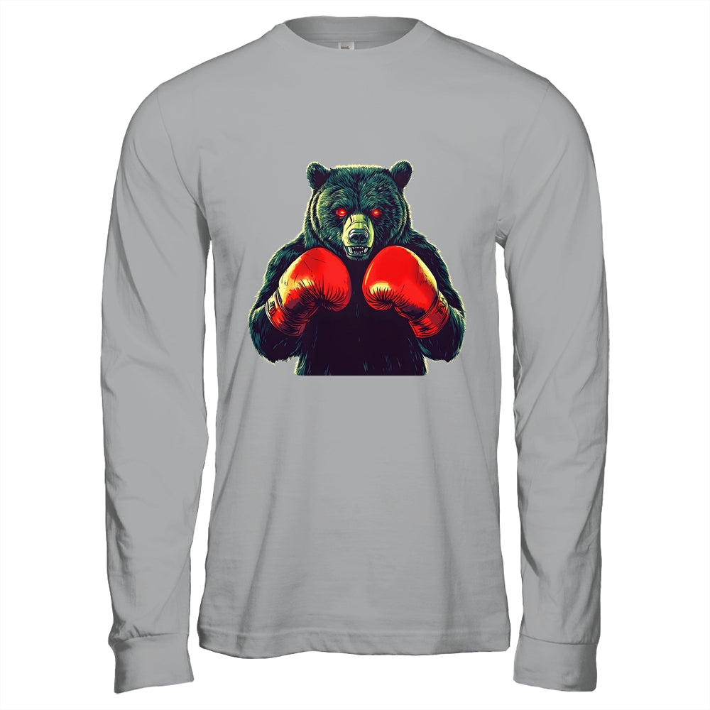 Funny Boxing Bear Boxer Boxing Gloves Sport For Men Shirt & Hoodie | teecentury