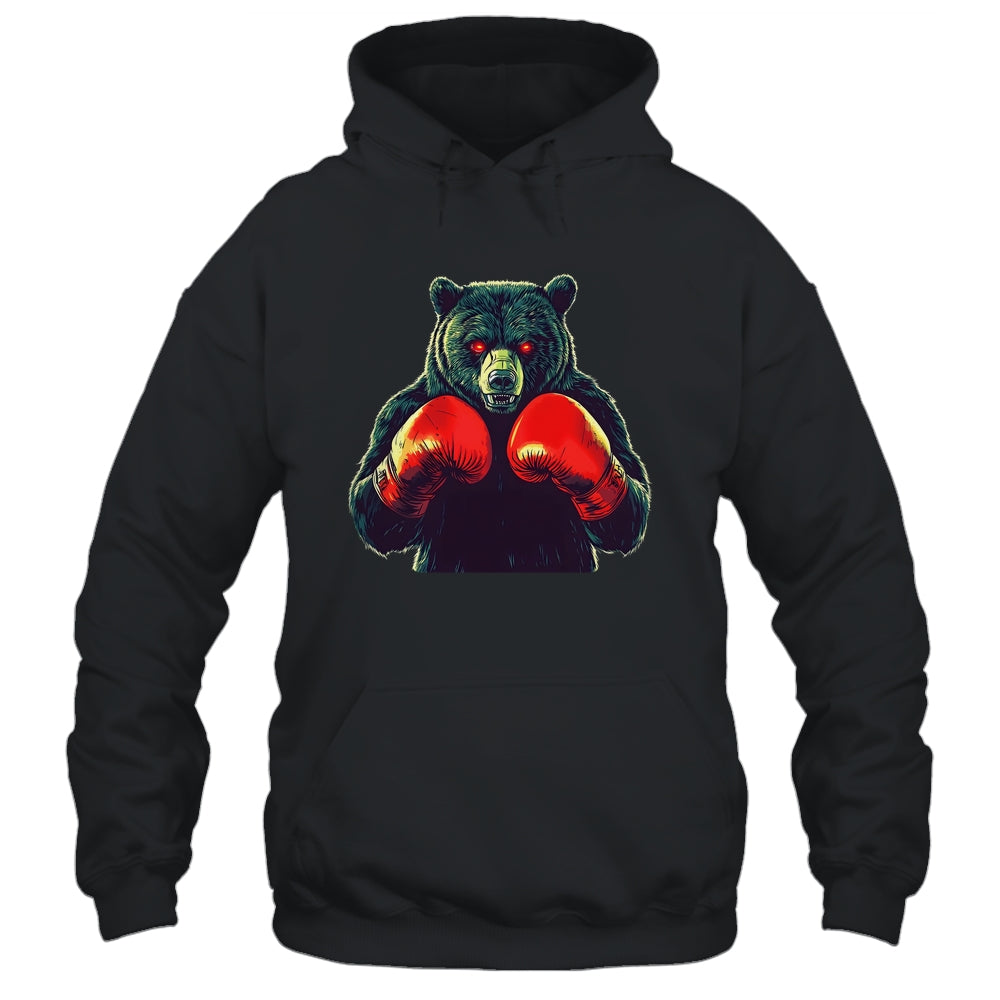 Funny Boxing Bear Boxer Boxing Gloves Sport For Men Shirt & Hoodie | teecentury