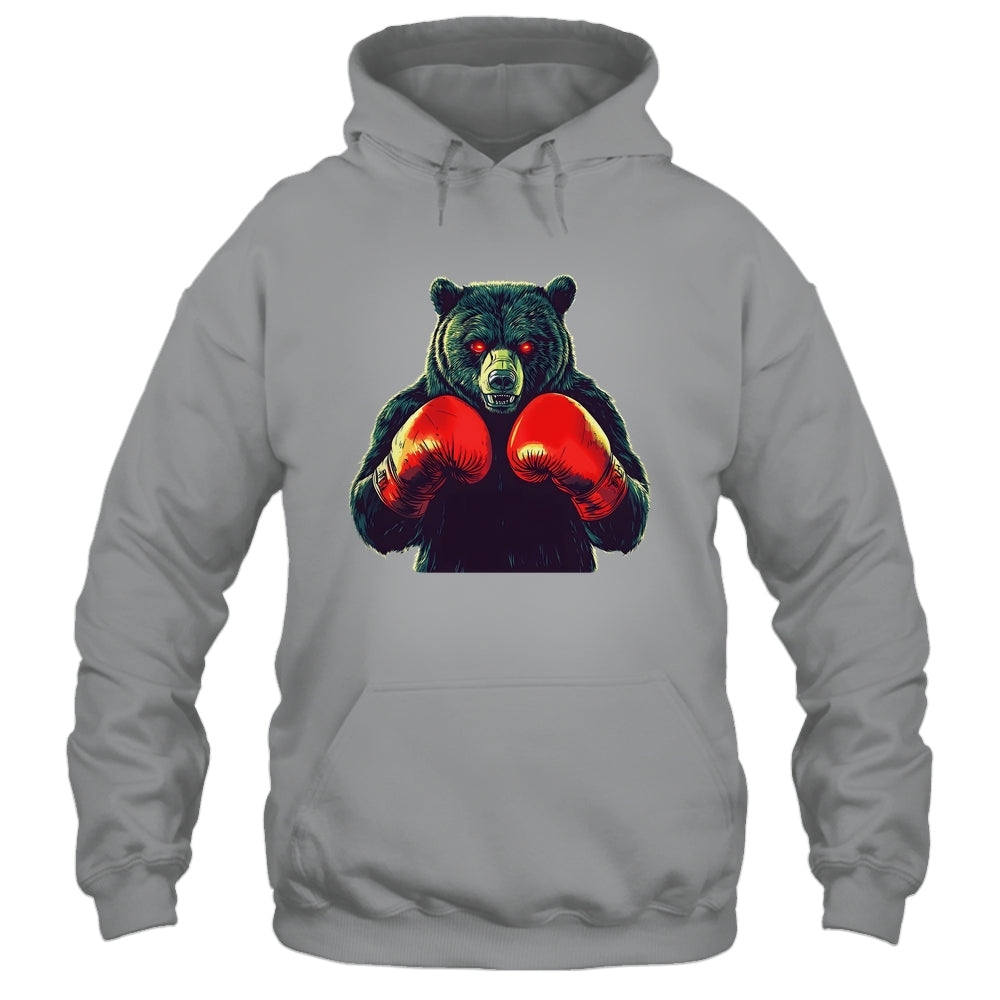 Funny Boxing Bear Boxer Boxing Gloves Sport For Men Shirt & Hoodie | teecentury