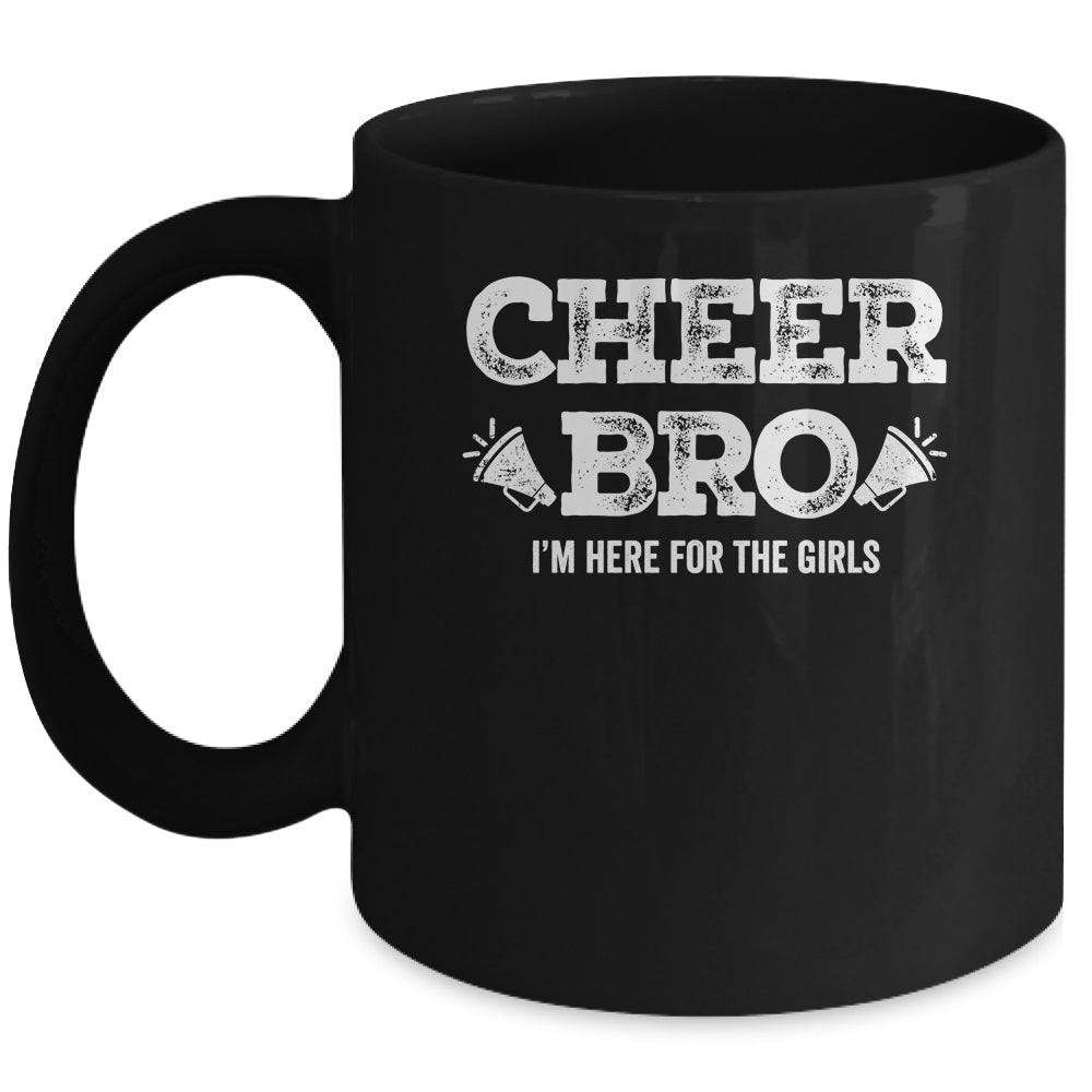 Funny Brother Cheerleading Supporter Cheer Boys Mens Mug | teecentury