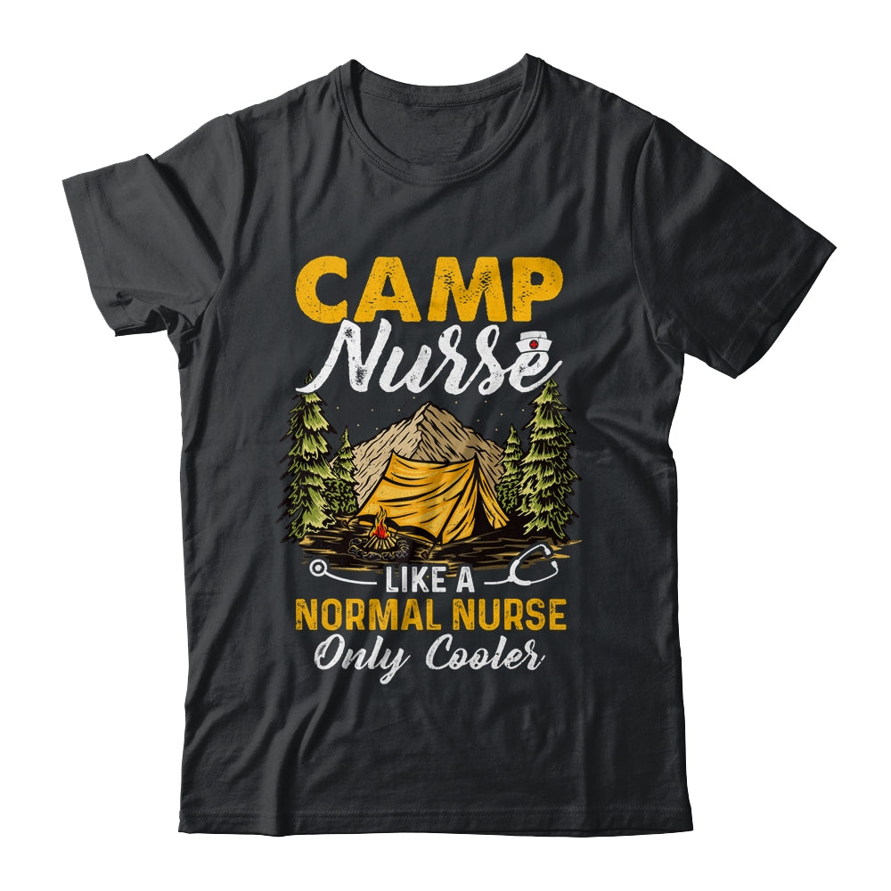 Funny Camp Nurses For Summer Camping Nursing Shirt & Tank Top | teecentury