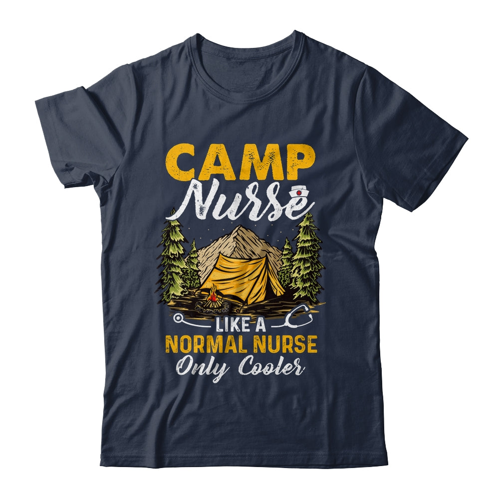 Funny Camp Nurses For Summer Camping Nursing Shirt & Tank Top | teecentury