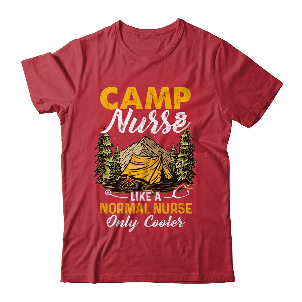 Funny Camp Nurses For Summer Camping Nursing Shirt & Tank Top | teecentury