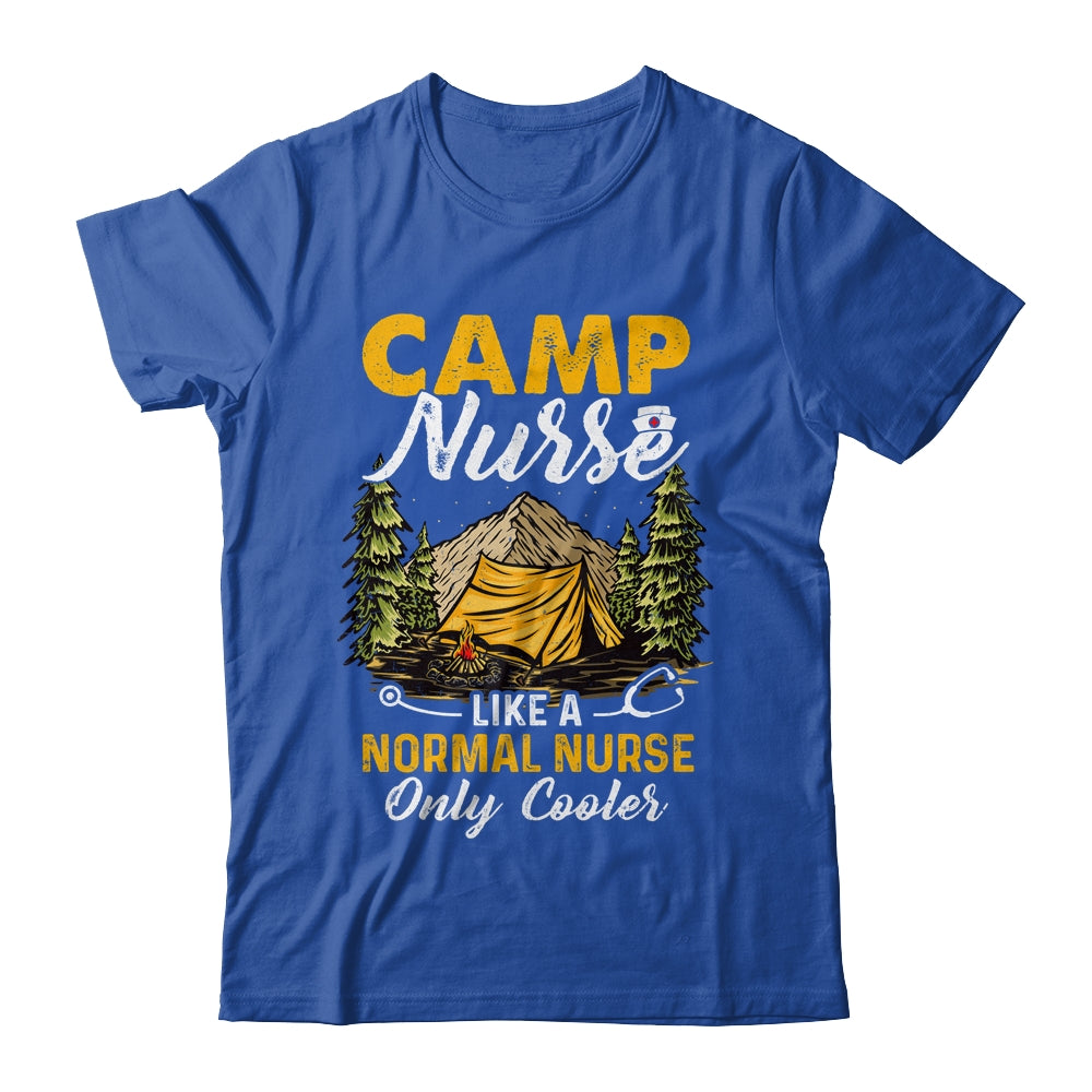 Funny Camp Nurses For Summer Camping Nursing Shirt & Tank Top | teecentury