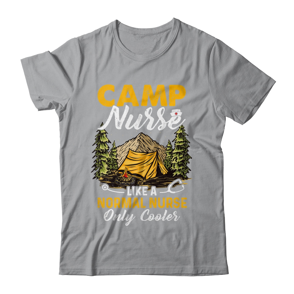 Funny Camp Nurses For Summer Camping Nursing Shirt & Tank Top | teecentury
