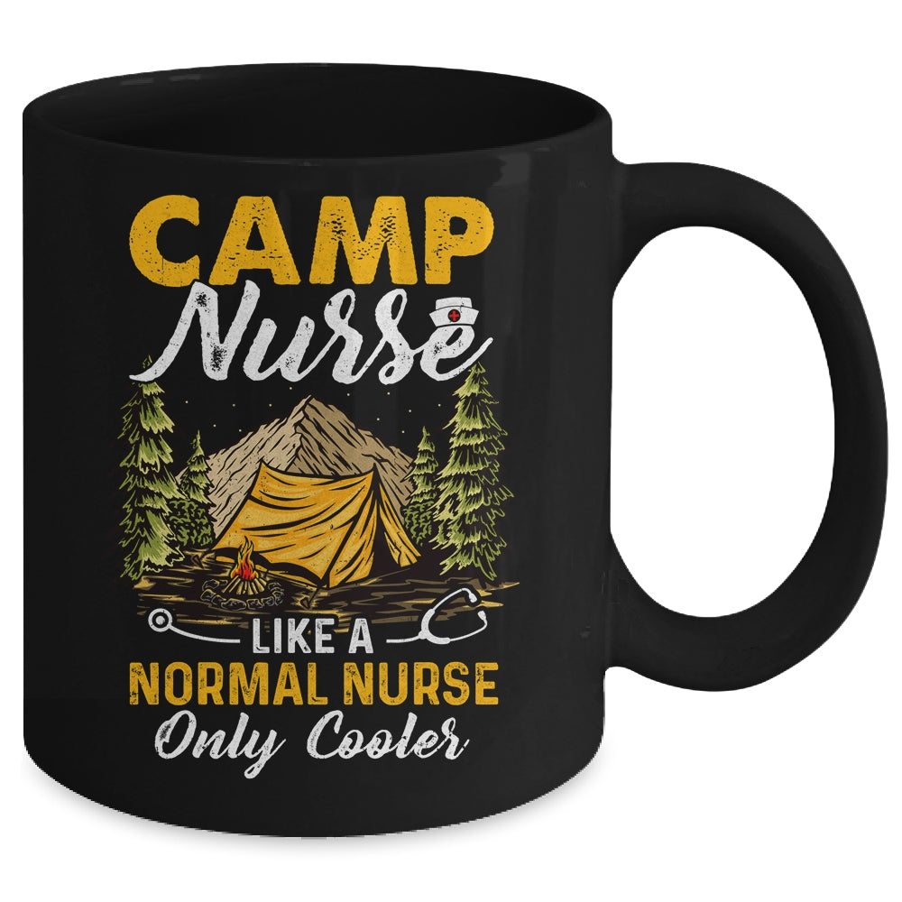 Funny Camp Nurses For Summer Camping Nursing Mug | teecentury