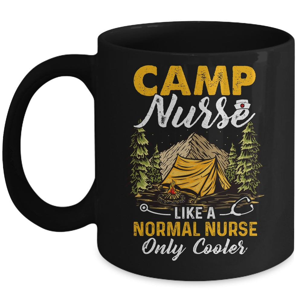 Funny Camp Nurses For Summer Camping Nursing Mug | teecentury