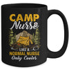 Funny Camp Nurses For Summer Camping Nursing Mug | teecentury