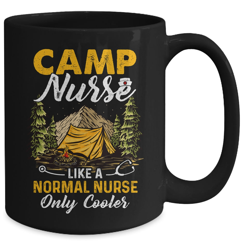 Funny Camp Nurses For Summer Camping Nursing Mug | teecentury