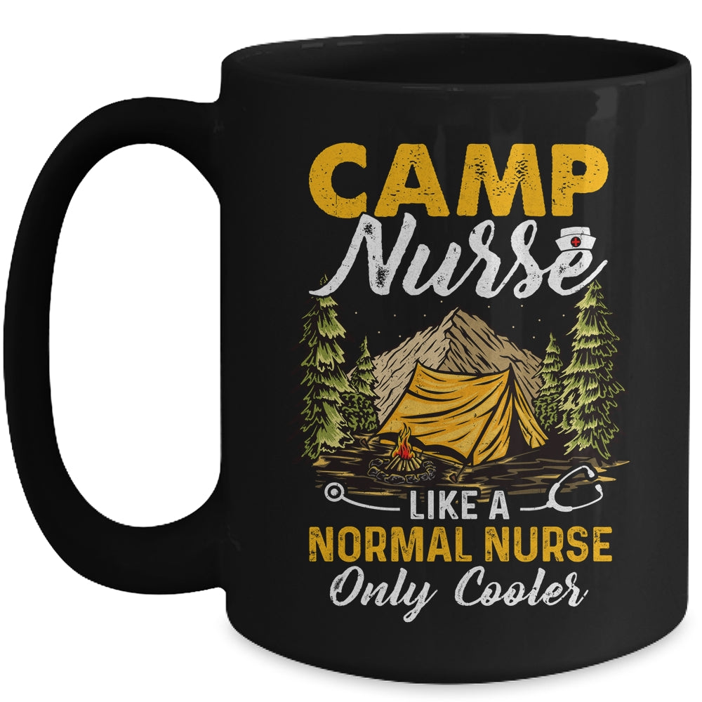 Funny Camp Nurses For Summer Camping Nursing Mug | teecentury