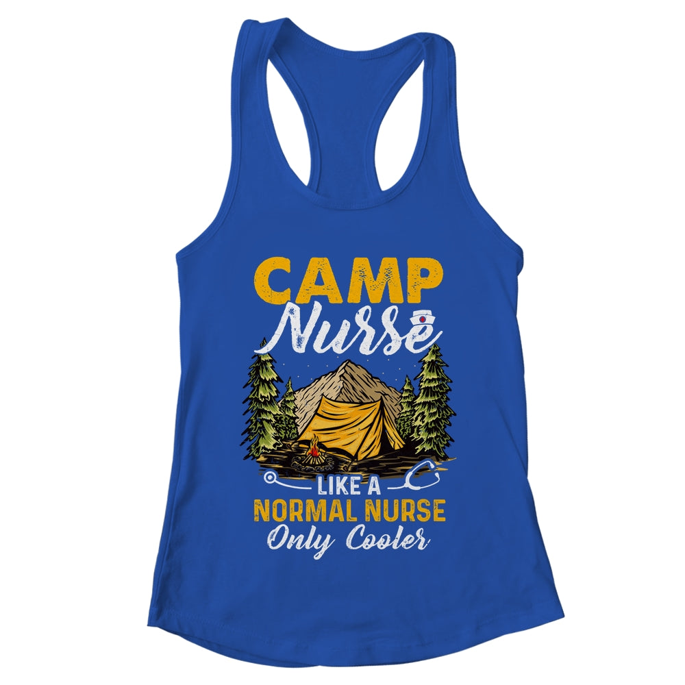 Funny Camp Nurses For Summer Camping Nursing Shirt & Tank Top | teecentury