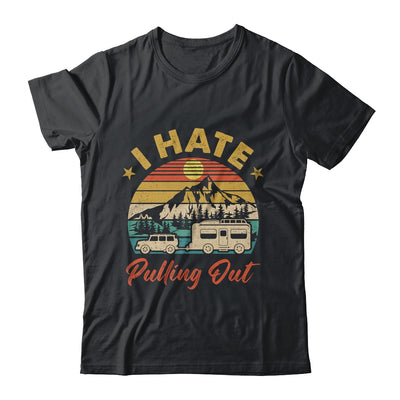 Funny Camping Art For Men Women Camping Trailer Camper Retro Shirt & Tank Top | teecentury