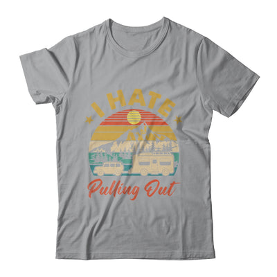 Funny Camping Art For Men Women Camping Trailer Camper Retro Shirt & Tank Top | teecentury