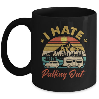 Funny Camping Art For Men Women Camping Trailer Camper Retro Mug | teecentury