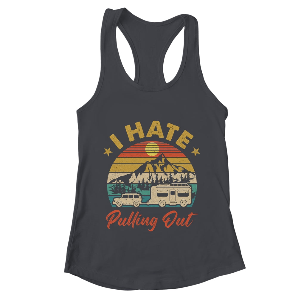 Funny Camping Art For Men Women Camping Trailer Camper Retro Shirt & Tank Top | teecentury