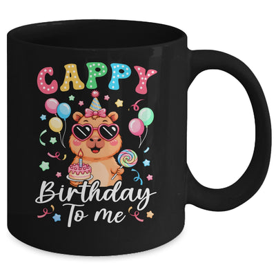 Funny Capybara Birthday To Me Cute Girls Birthday Capybara Mug | teecentury