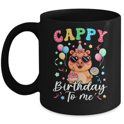 Funny Capybara Birthday To Me Cute Girls Birthday Capybara Mug | teecentury